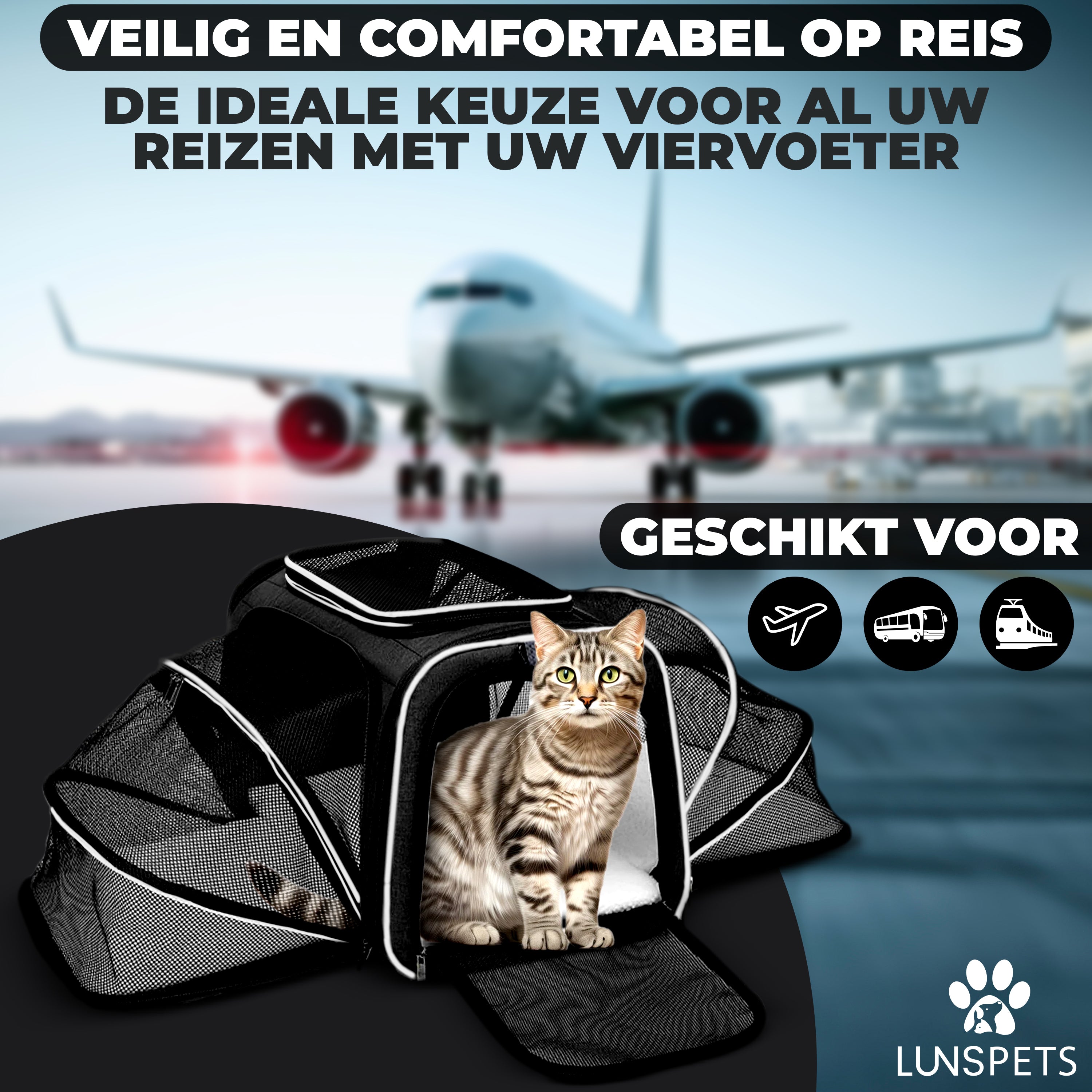 Lunspets Draagtas voor Hond en Kat